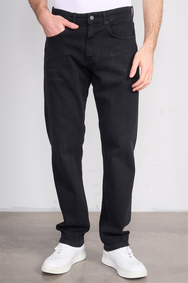 Mareteks 4412-C53-Texas Black Black Zkb. Erkek Denım Pantolon