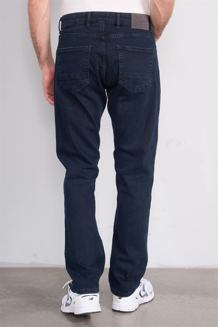Mareteks 4412-C54-Texas Blue Black Zkb. Erkek Denım Pantolon