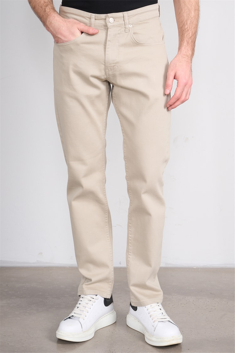 Mareteks 4412-C66-Texas Beıge P.B. Erkek Denım Pantolon