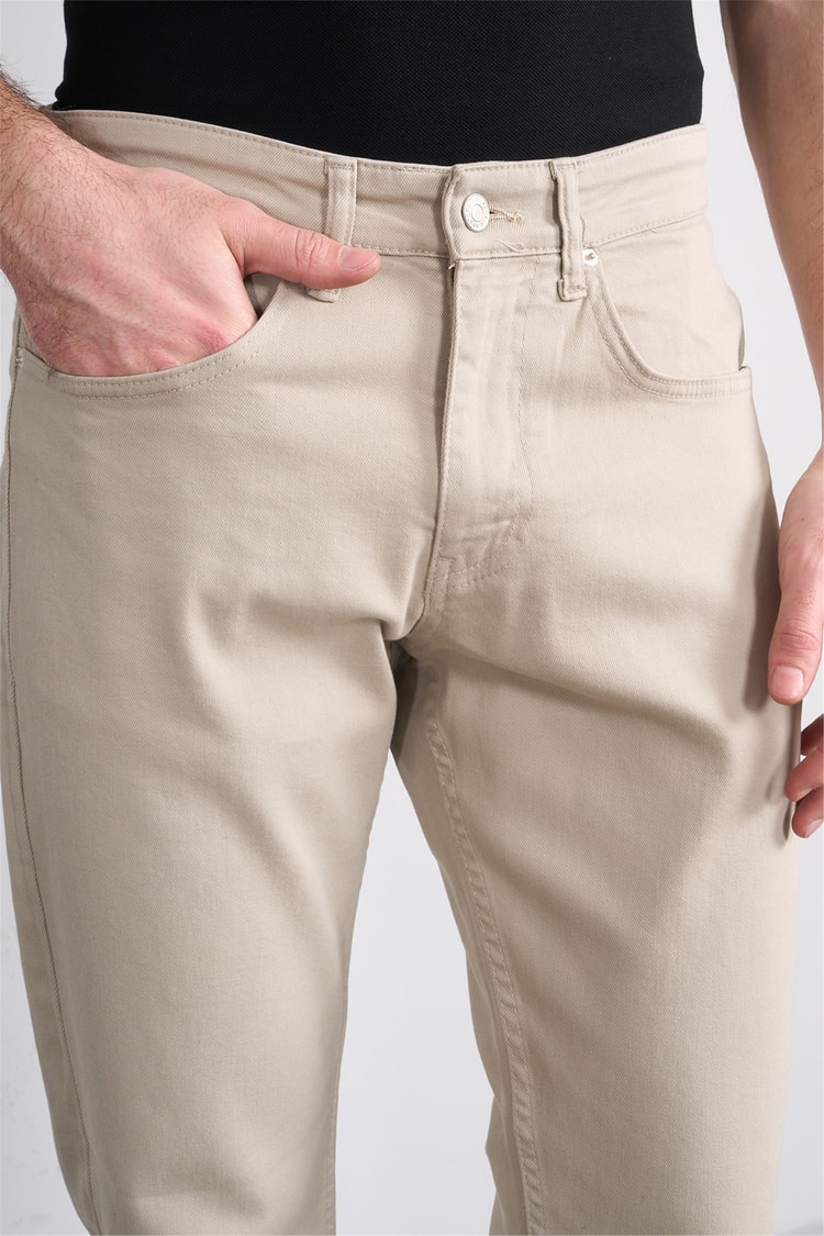 Mareteks 4412-C66-Texas Beıge P.B. Erkek Denım Pantolon