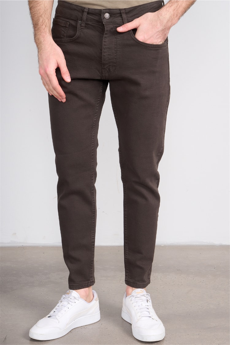 Mareteks 5900-C73-Mılano Brown P.B. Erkek Denım Pantolon