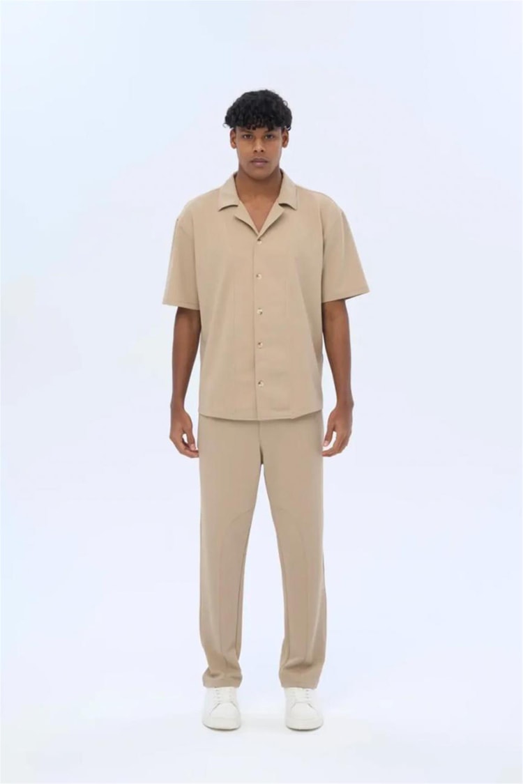 Massımo 6305 Bej Erkek Pantolon