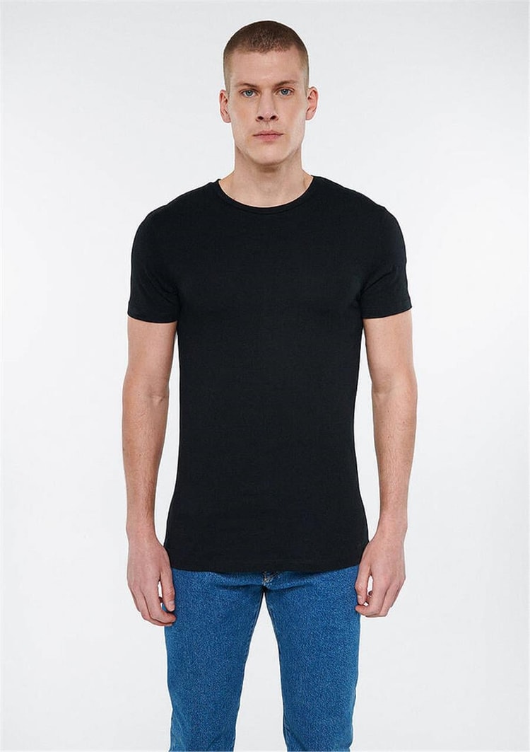 Mavi 061747-900 Siyah Erkek Stretch T-Shirt