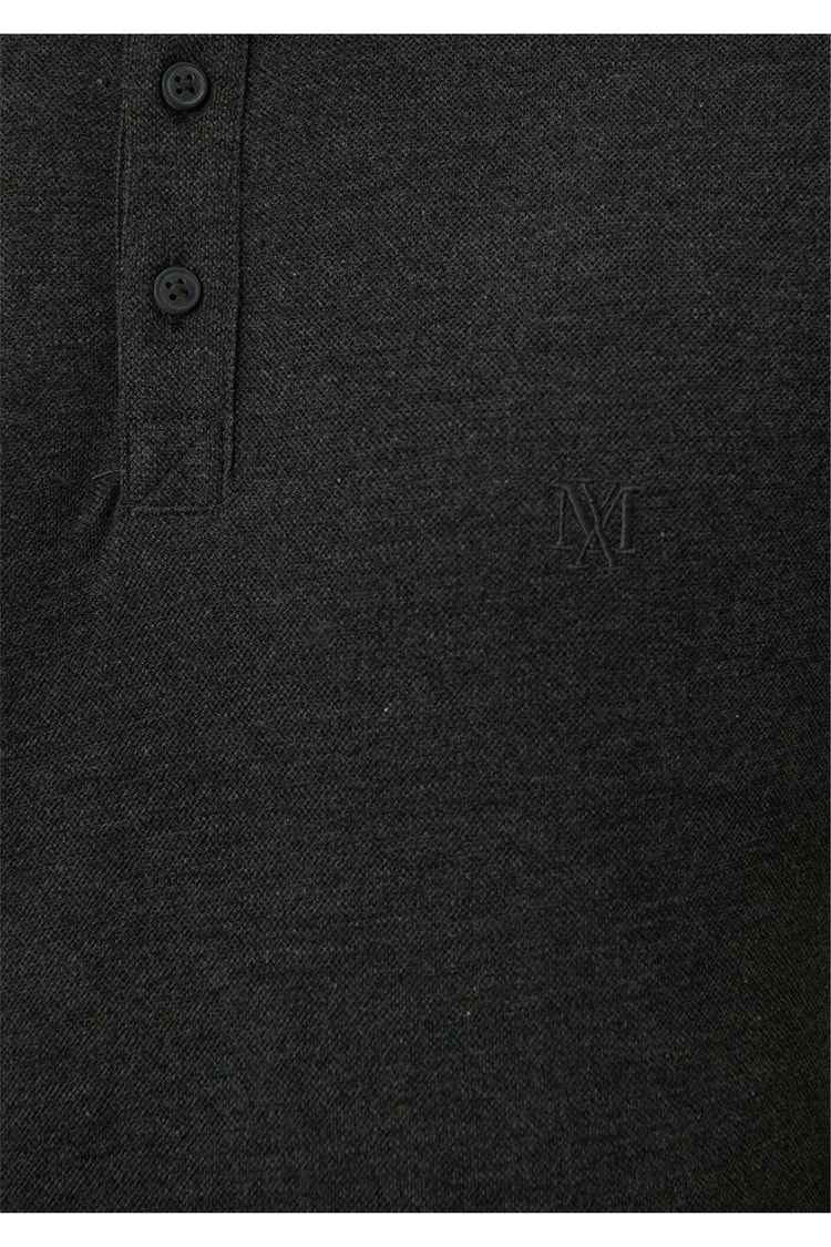 Mavi 063247-28392 Polo Koyu Gri Melanj Erkek T-Shirt