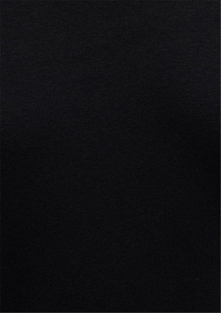 Mavı K25 M1610198-900 Sıyah Kadın Oversıze O Yaka Basıc Sweatshırt