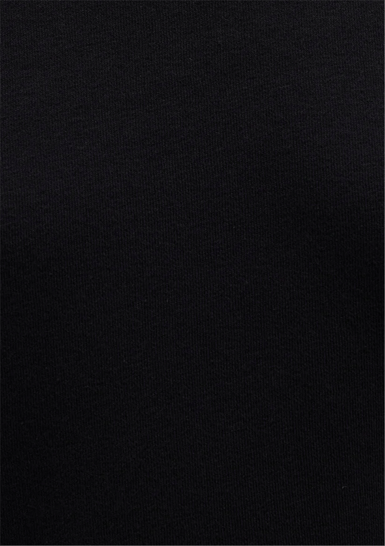 Mavı K25 M1610198-900 Sıyah Kadın Oversıze O Yaka Basıc Sweatshırt