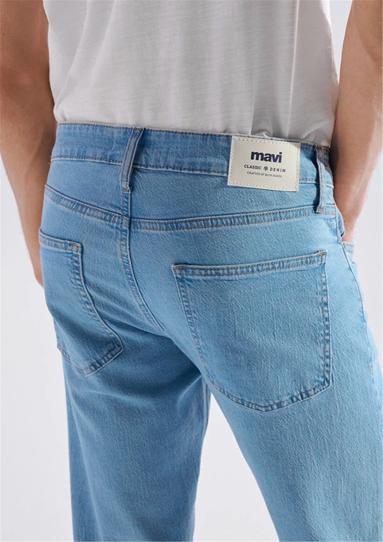 Mavı M0010172-A3259 London Bleach Classıc Comfort Erkek Tapered Denım Pantolon