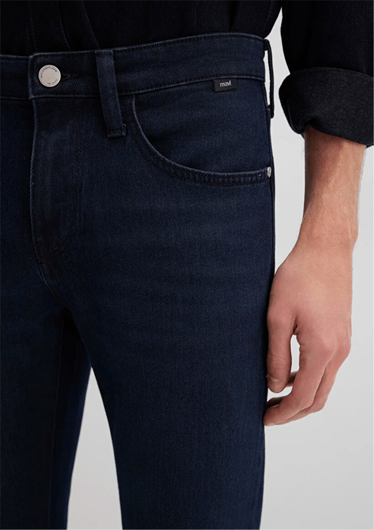 Mavı M001070-91239 Kvnc Dark Mıdnıght Mavı Black Erkek Skınny Denım Pantolon