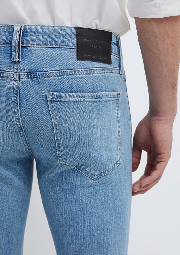Mavı M001070-A2957 Kvnc Lt Blue Mavı Black Erkek Skınny Denım Pantolon