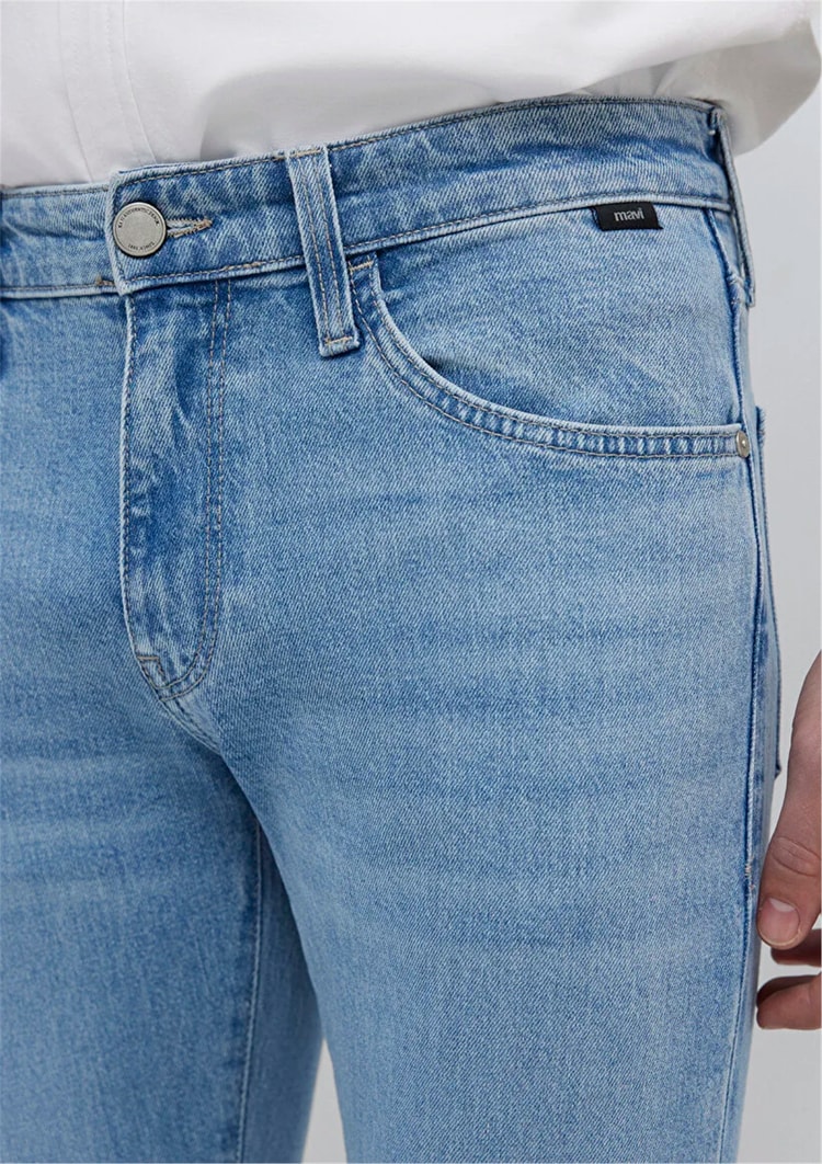 Mavı M001070-A2957 Kvnc Lt Blue Mavı Black Erkek Skınny Denım Pantolon