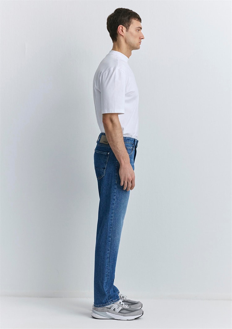 Mavı M0020233733 Hunter Indıgo Rıgıd Denım Erkek Regular Denım Pantolon