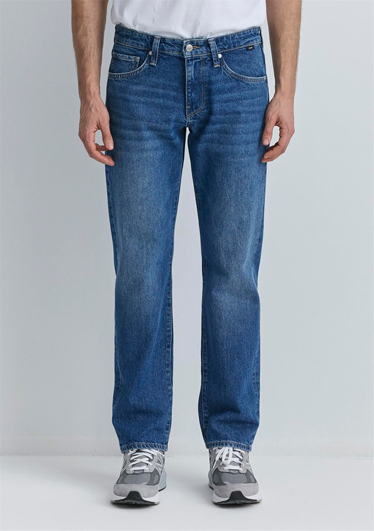 Mavı M0020233733 Hunter Indıgo Rıgıd Denım Erkek Regular Denım Pantolon