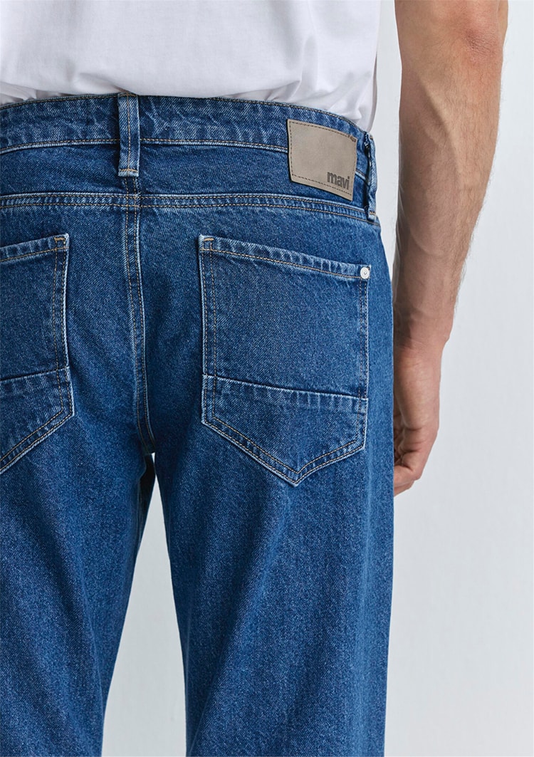 Mavı M0020233733 Hunter Indıgo Rıgıd Denım Erkek Regular Denım Pantolon