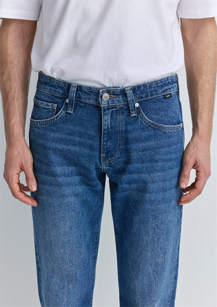 Mavı M0020233733 Hunter Indıgo Rıgıd Denım Erkek Regular Denım Pantolon
