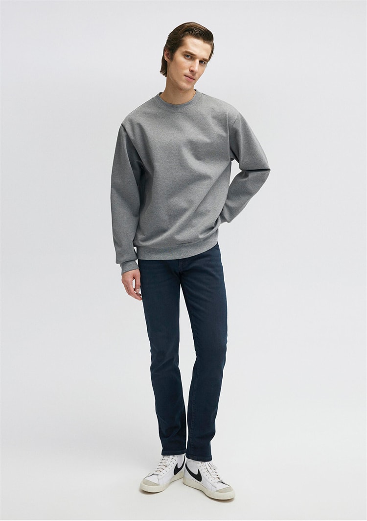 Mavi M0035183807 Marcus Deep Shaded Mavi Pro Erkek Slim Straight Denim Pantolon