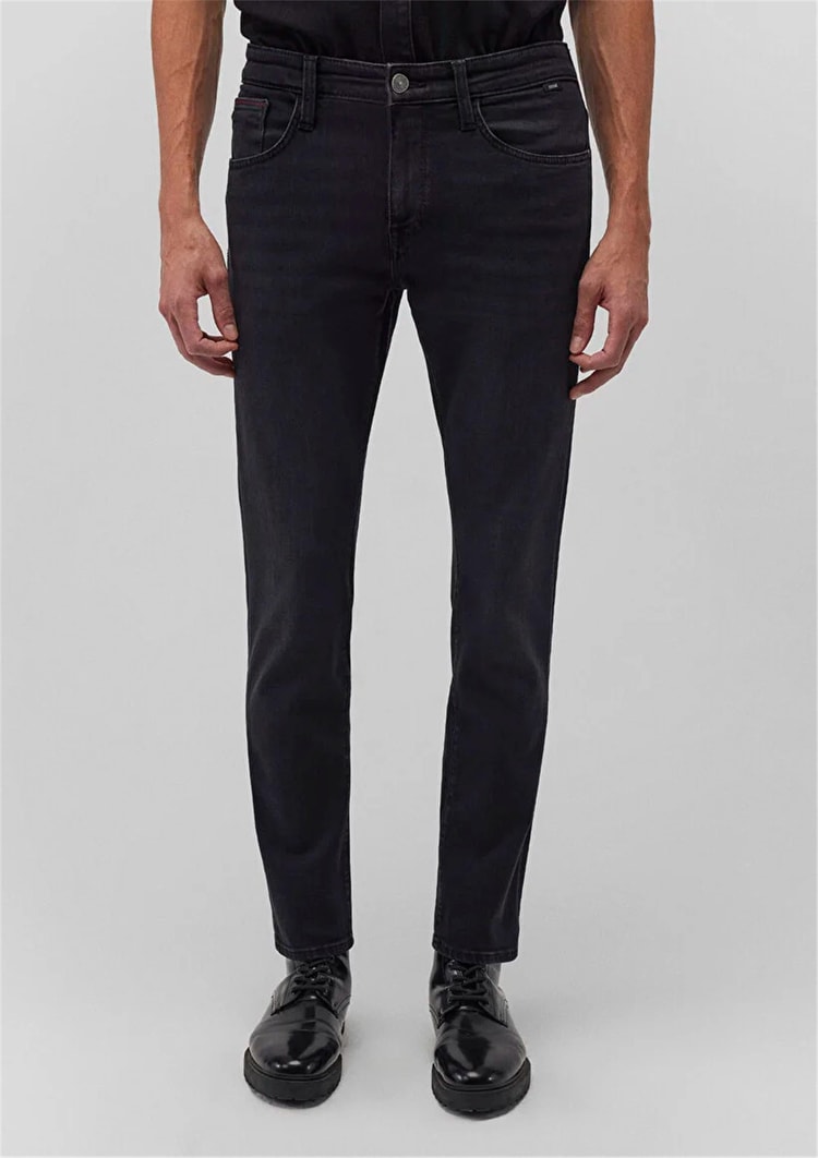 Mavı M0035187861 Marcus Deep Smoke Mavı Black Erkek Slım Straıght Denım Pantolon