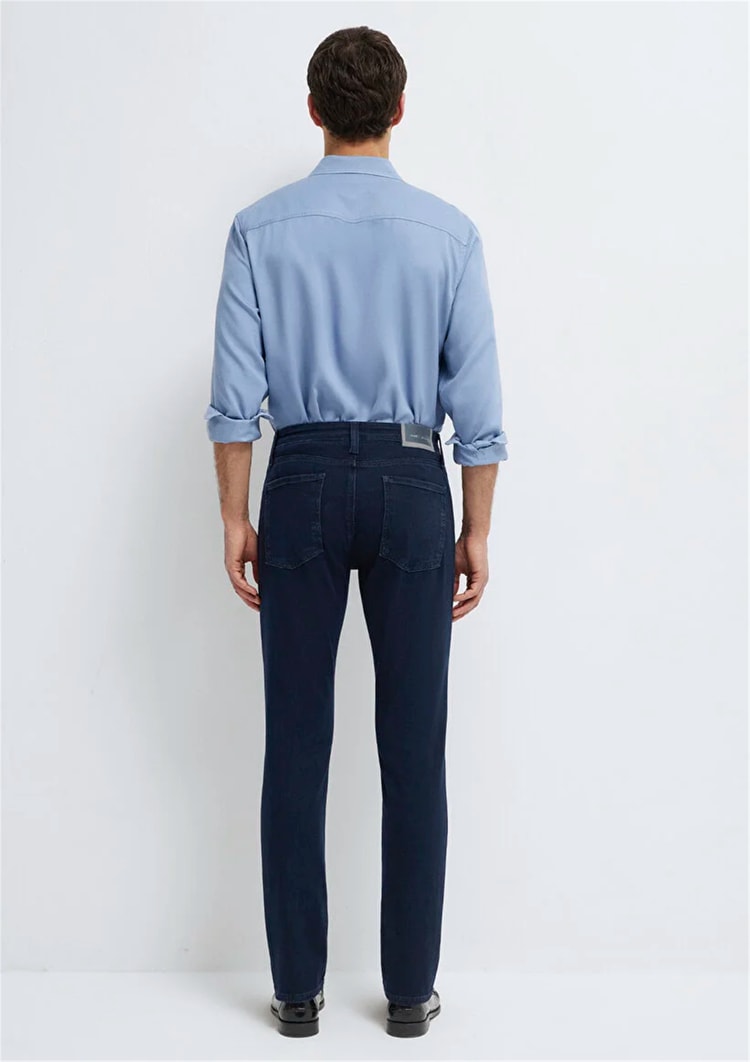 Mavı M00351A2971 Marcus Ink Mavı Edıtıon Erkek Slım Straıght Denım Pantolon