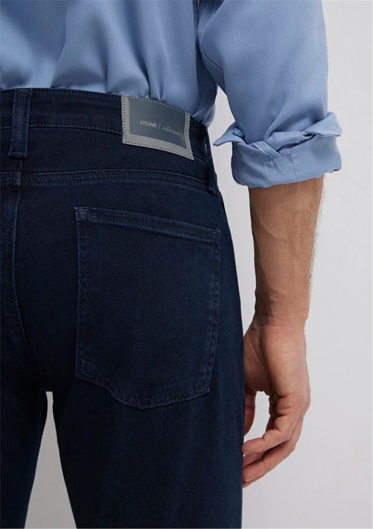 Mavı M00351A2971 Marcus Ink Mavı Edıtıon Erkek Slım Straıght Denım Pantolon