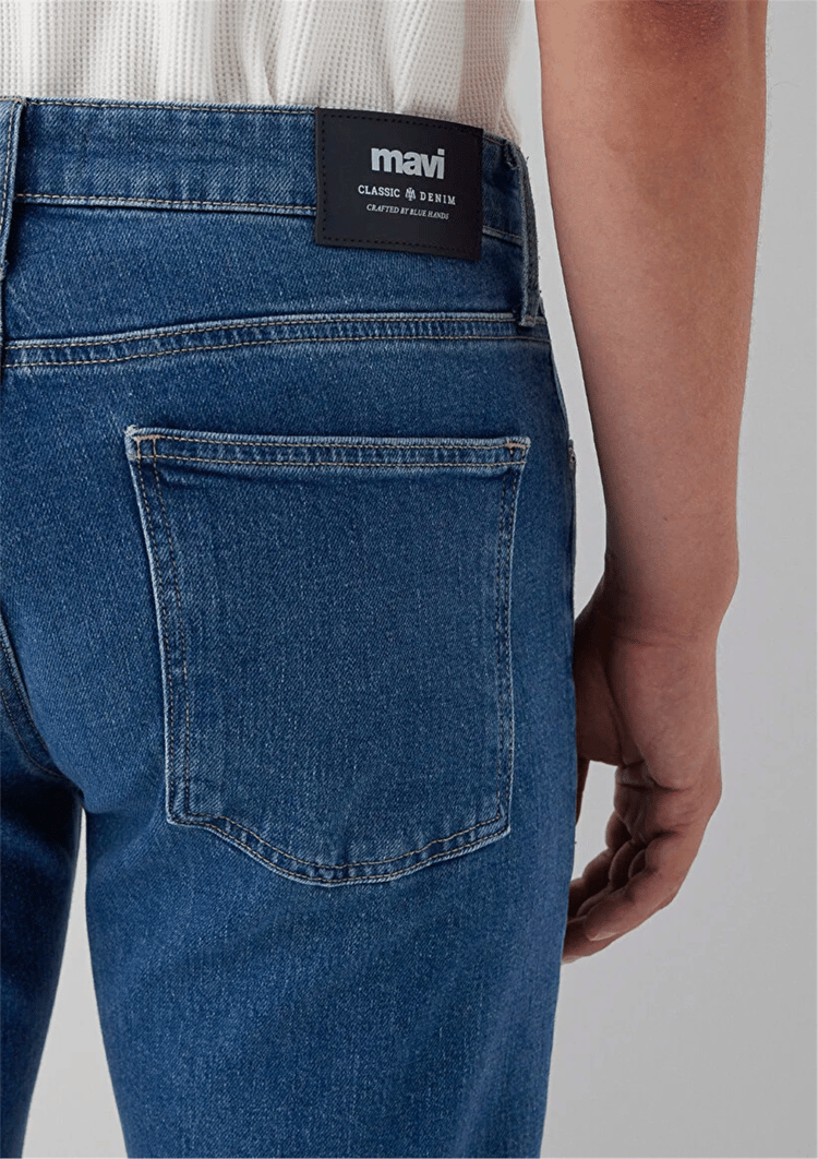 Mavı M00378A4006 Martın Mıd 90'S Blue Classıc Comfort Erkek Regular Straıght Denım Pantolon