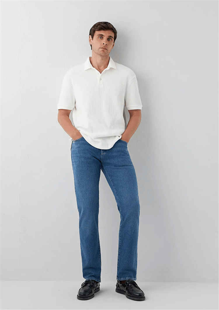 Mavı M00378A4006 Martın Mıd 90'S Blue Classıc Comfort Erkek Regular Straıght Denım Pantolon