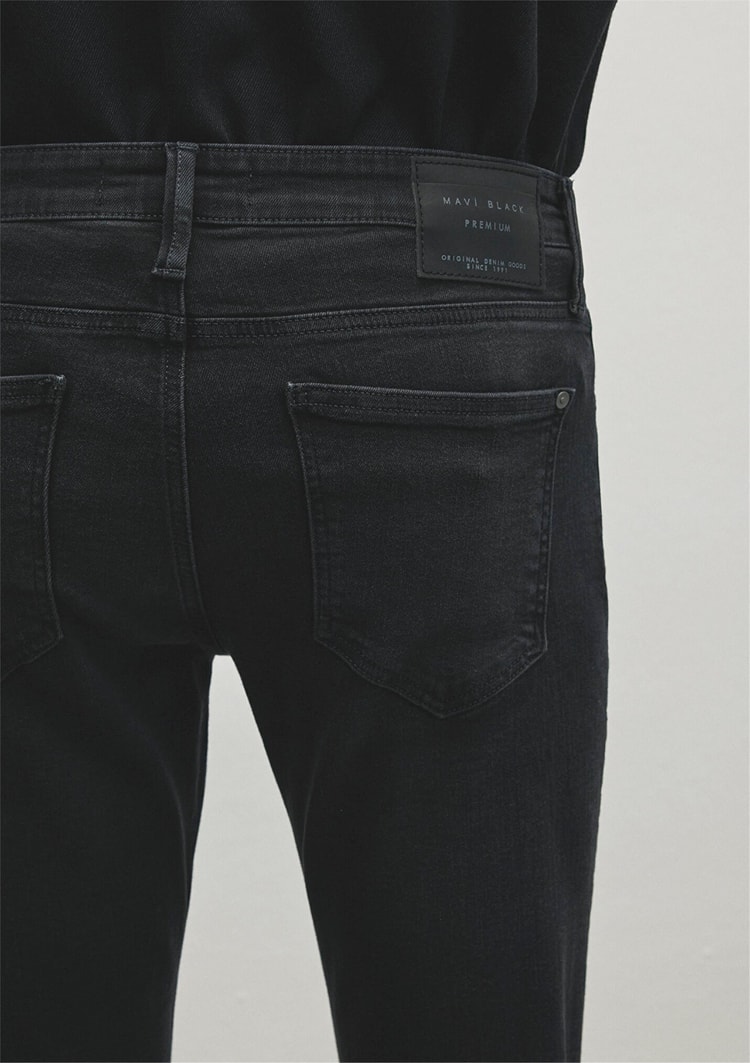 Mavı M0042286544 Jake Deep Smoke Lux Black Erkek Skınny Denım Pantolon