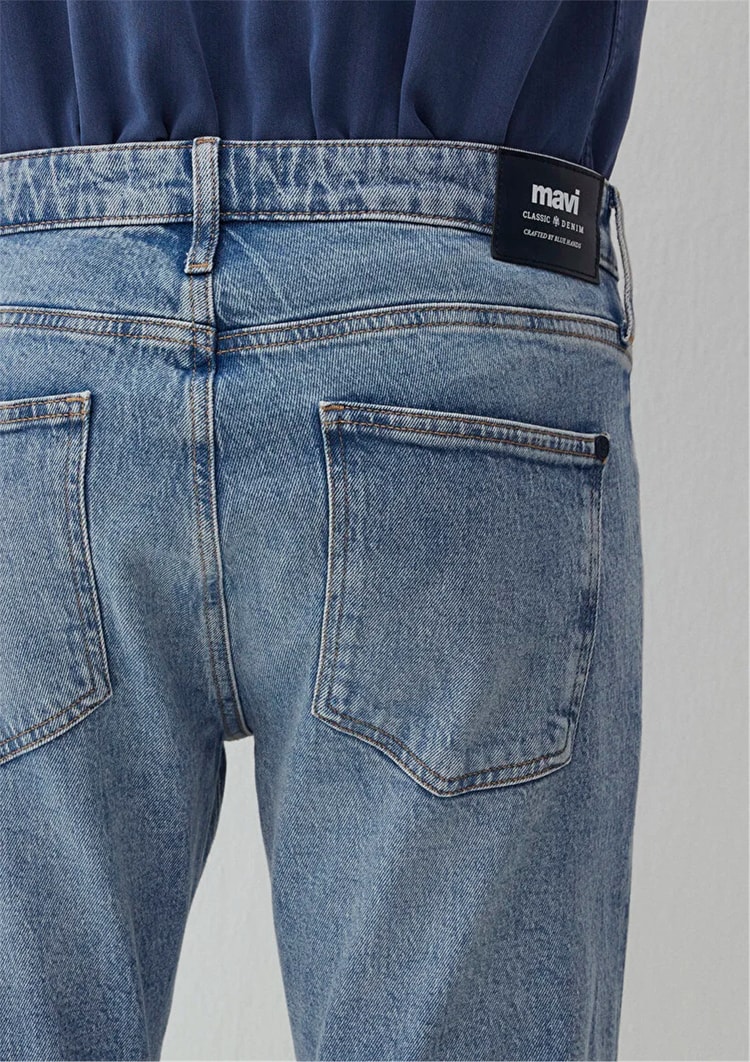 Mavı M0042287847 Jake Aır Blue Classıc Denım Erkek Skınny Denım Pantolon