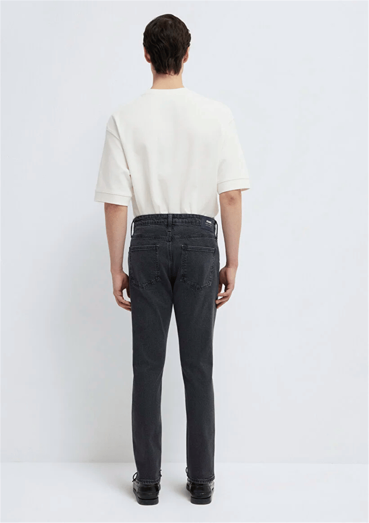 Mavı M0042289339 Jake Dark Mocha Blue Mavı Pro Erkek Skınny Denım Pantolon
