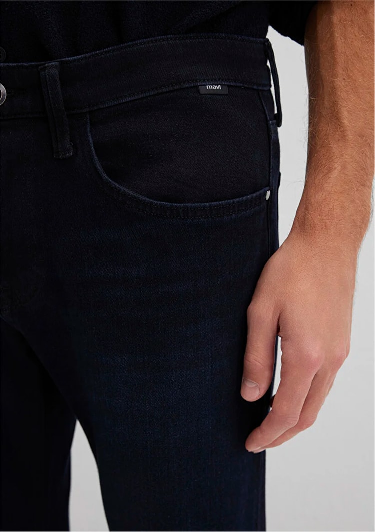 Mavı M0042291241 Jake Deep Mıdnıght Lux Black Erkek Skınny Denım Pantolon