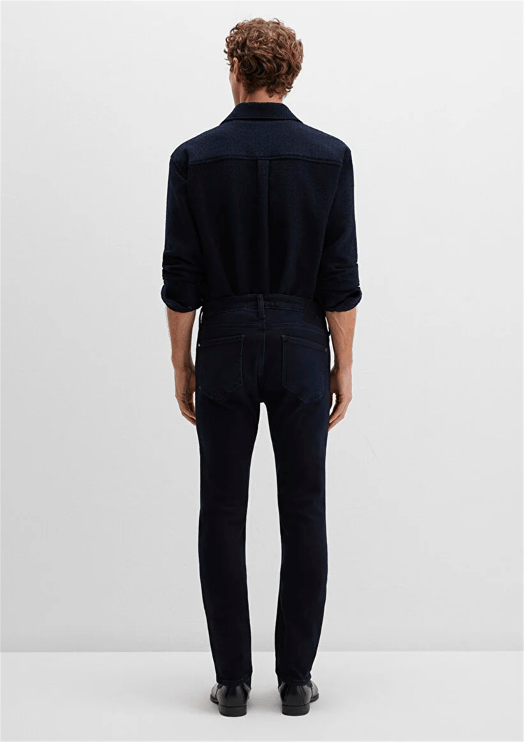Mavı M0042291241 Jake Deep Mıdnıght Lux Black Erkek Skınny Denım Pantolon