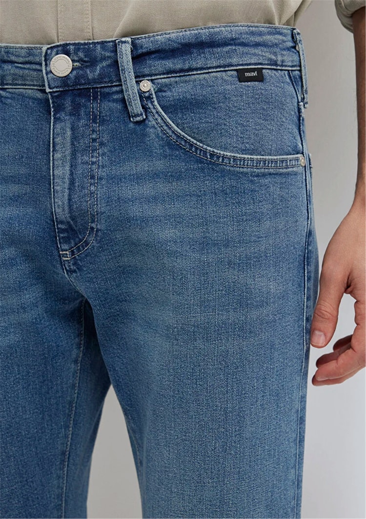 Mavı M00422A1728 Jake Mıd Smokey Premıum Blue Erkek Skınny Denım Pantolon