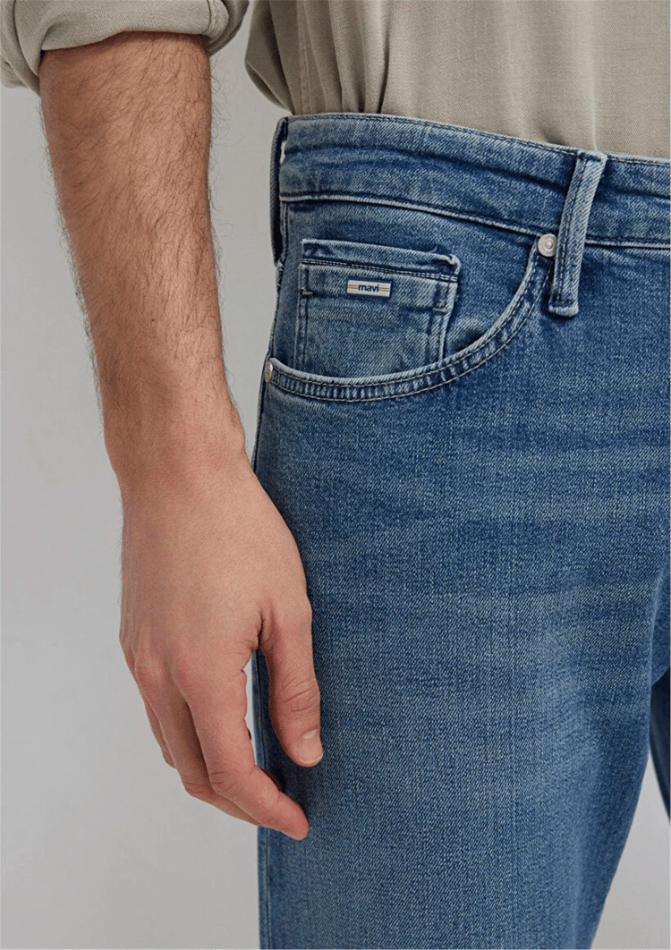 Mavı M00422A1728 Jake Mıd Smokey Premıum Blue Erkek Skınny Denım Pantolon