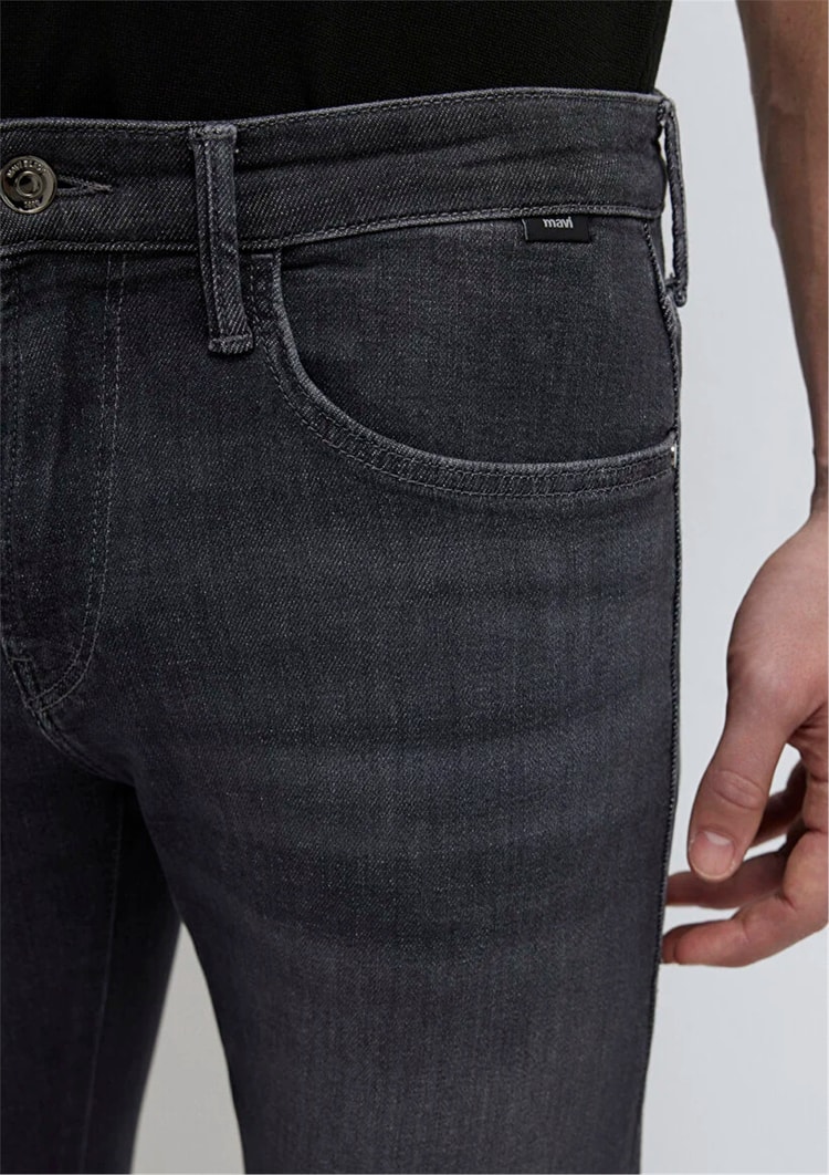 Mavı M00422A1743 Jake Antracıte Lux Black Erkek Skınny Denım Pantolon
