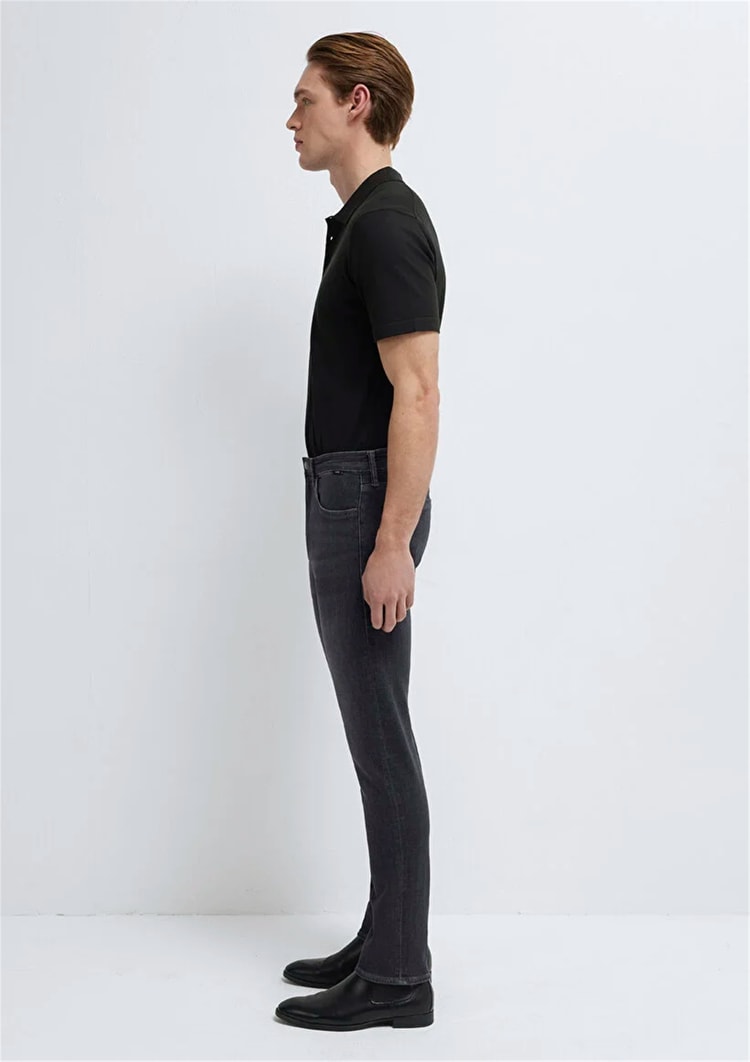 Mavı M00422A1743 Jake Antracıte Lux Black Erkek Skınny Denım Pantolon