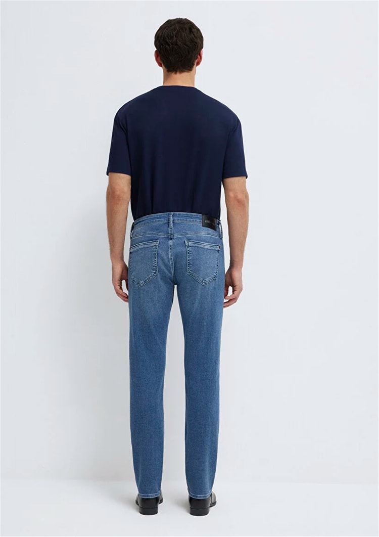 Mavı M00422A1745 Jake Indıgo Blue Lux Black Erkek Skınny Denım Pantolon