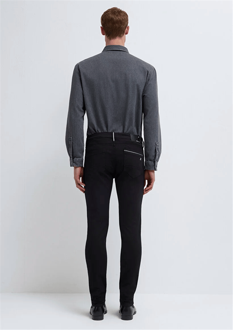 Mavi M0042431036 Zıft Siyah Siyah Pro Erkek Skinny James Denim Pantolon