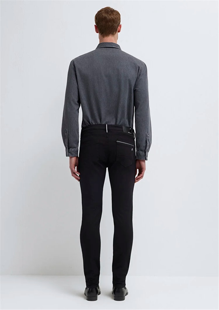 Mavi M0042431036 Zıft Siyah Siyah Pro Erkek Skinny James Denim Pantolon