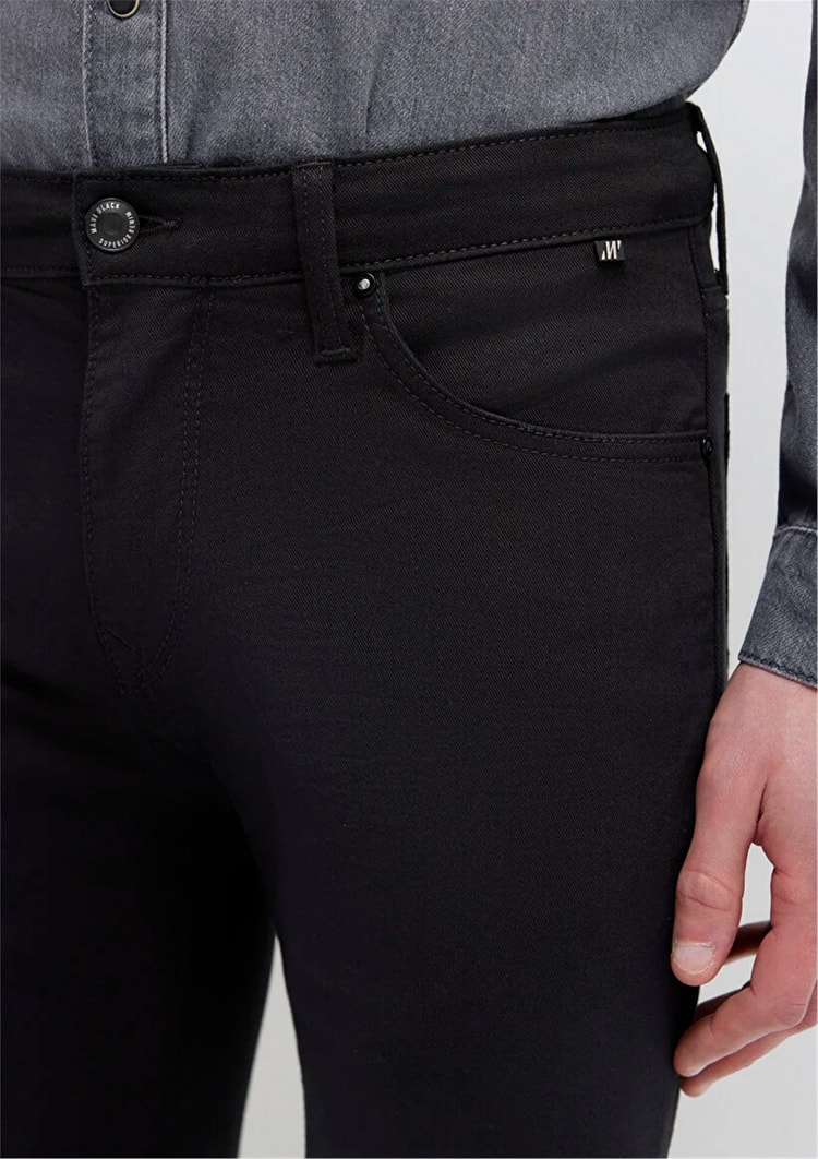 Mavi M0042431036 Zıft Siyah Siyah Pro Erkek Skinny James Denim Pantolon