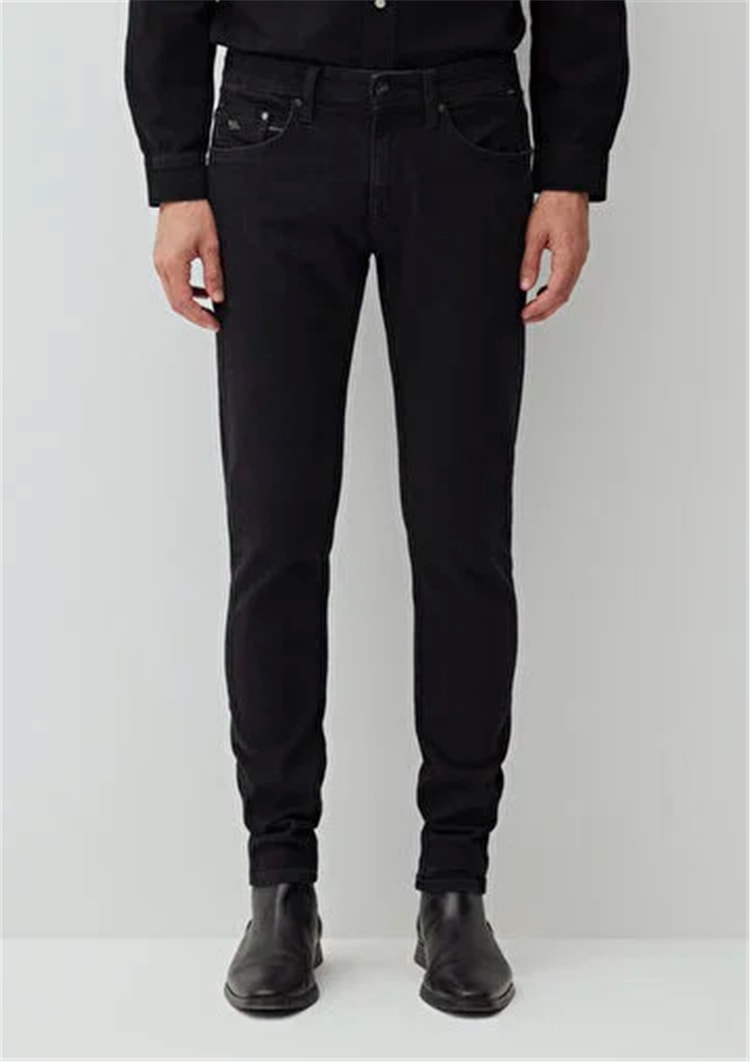 Mavi M0042487866 James Deep Smoke Lux Black Erkek Skinny Denim Pantolon