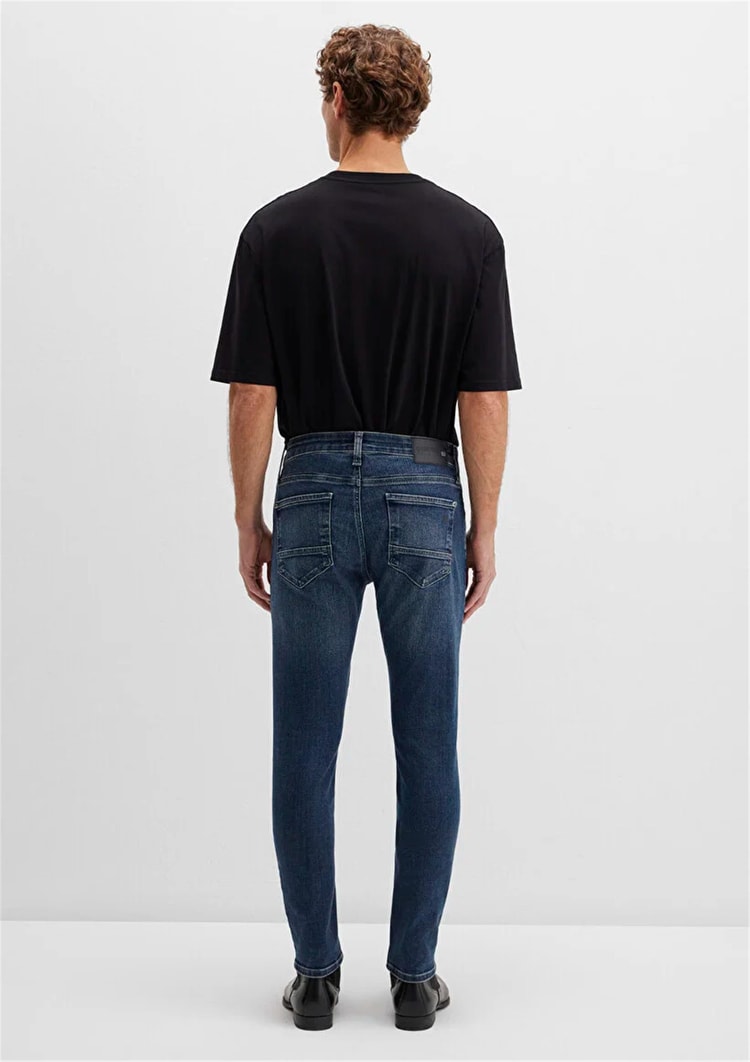 Mavı M0042490987 James Foggy Indıgo Mavı Pro Erkek Skınny Denım Pantolon