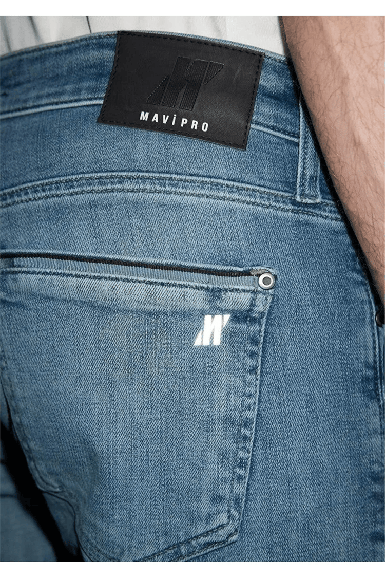 Mavı M00424A1733 James Foggy Lt Indıgo Mavı Pro Erkek Skınny Denım Pantolon