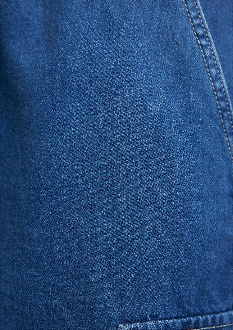 Mavi M0410680-87149 Bremen Agean Blue Street Denim Erkek Loose Denim Şort