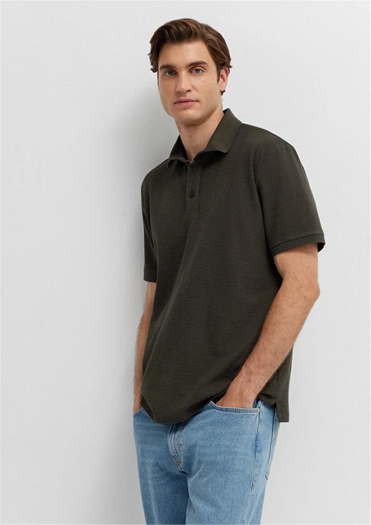 Mavı M0612521-71553 Beluga Erkek Slım Modellı Polo Yaka T-Shırt