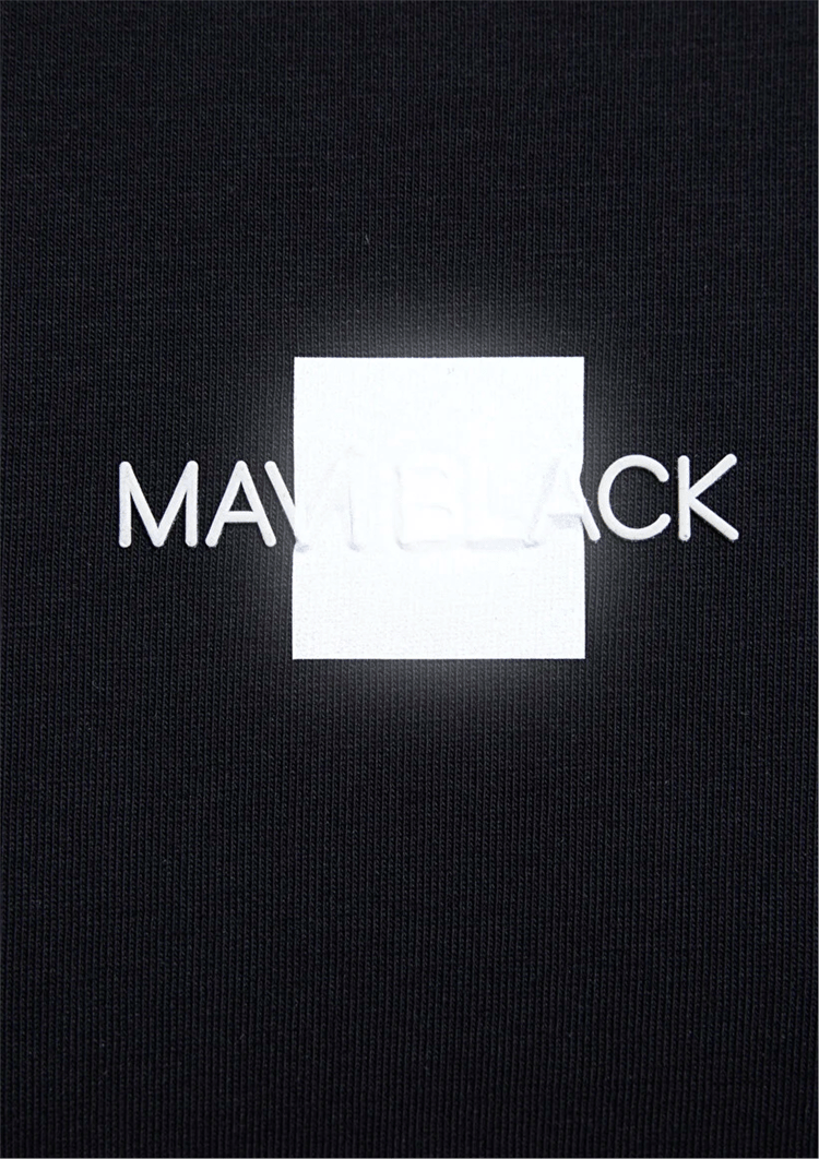 Mavı M0613132-900 Sıyah Erkek Oversıze Mavı Black Baskılı T-Shırt