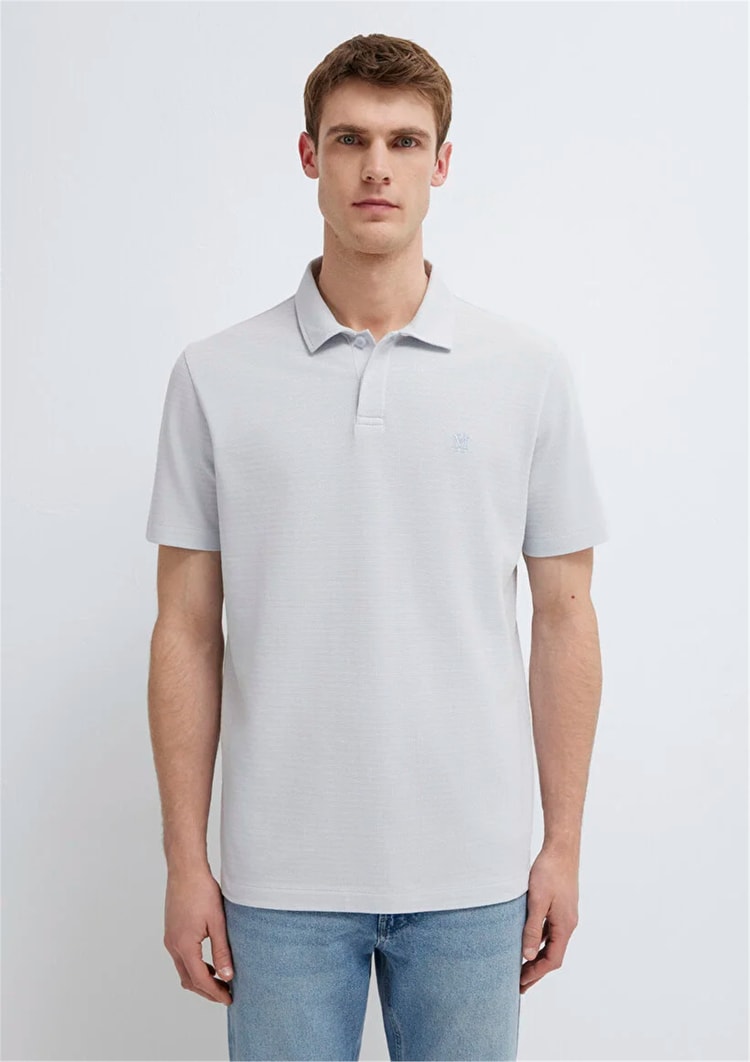 Mavı M0613267-70799 Gray Dawn Erkek Regular Polo T-Shırt