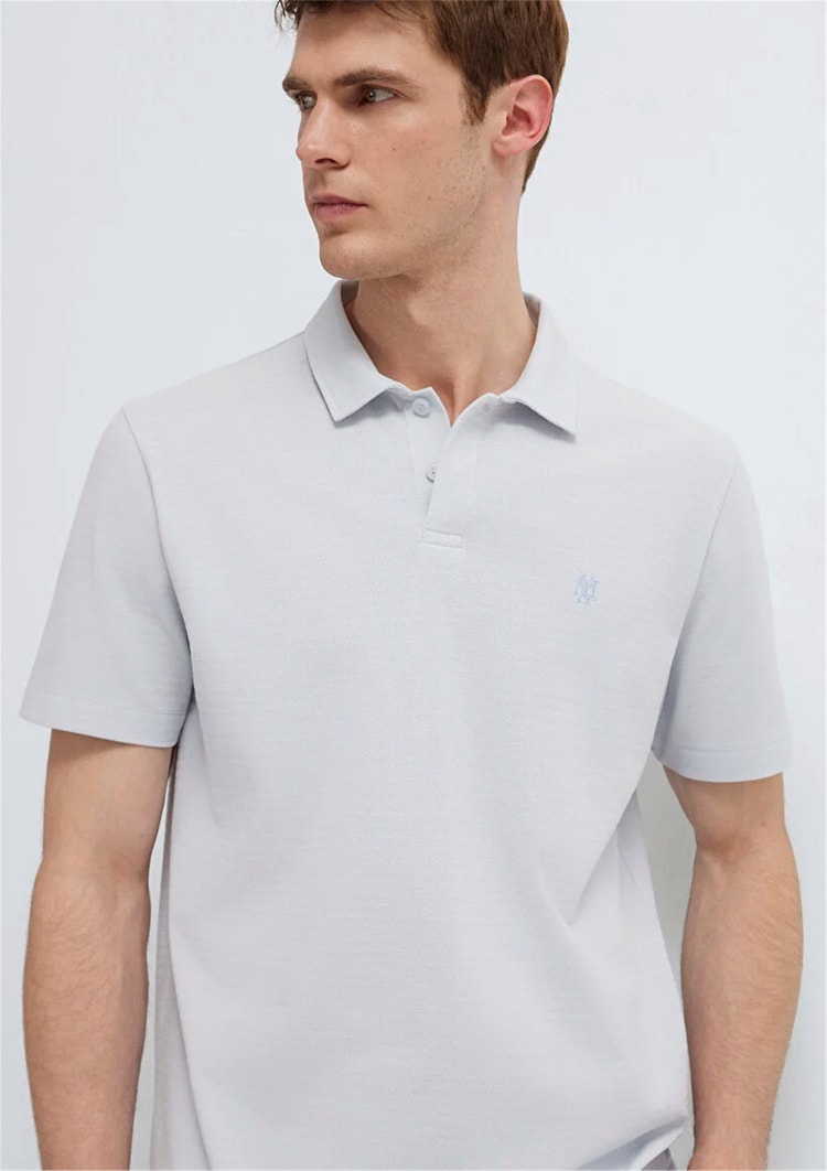 Mavı M0613267-70799 Gray Dawn Erkek Regular Polo T-Shırt