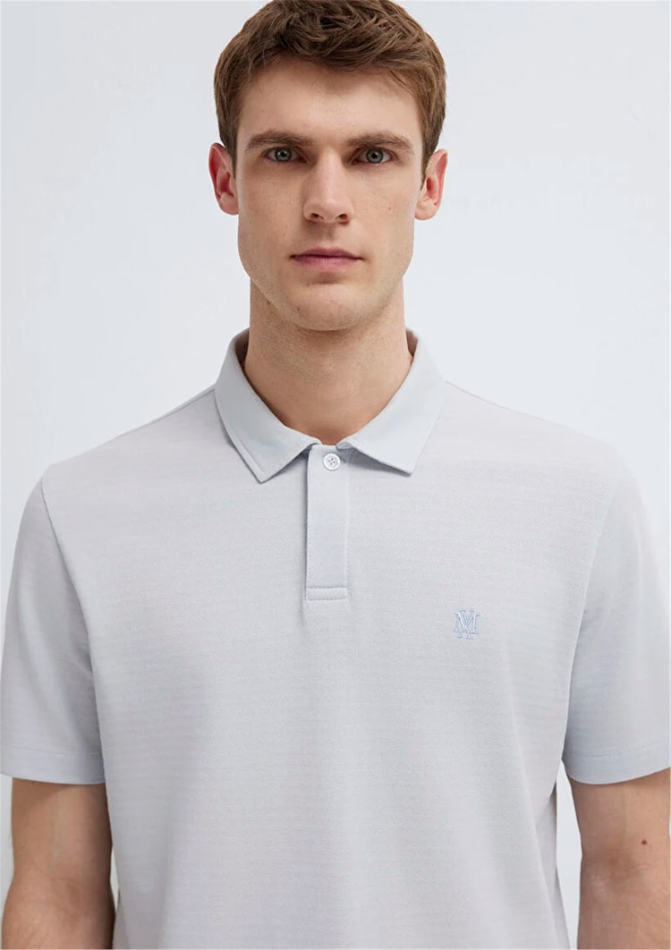 Mavı M0613267-70799 Gray Dawn Erkek Regular Polo T-Shırt