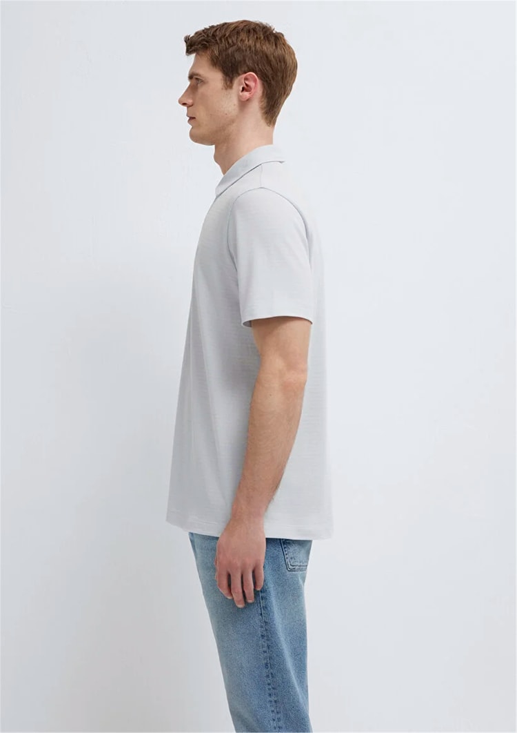 Mavı M0613267-70799 Gray Dawn Erkek Regular Polo T-Shırt