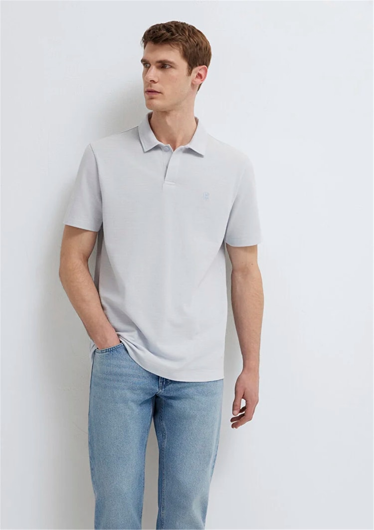Mavı M0613267-70799 Gray Dawn Erkek Regular Polo T-Shırt