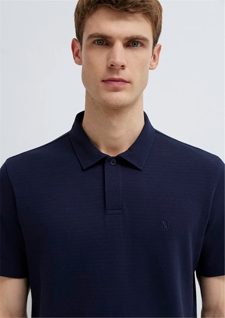 Mavı M0613267-86415 Barıtone Blue Erkek Regular Polo T-Shırt