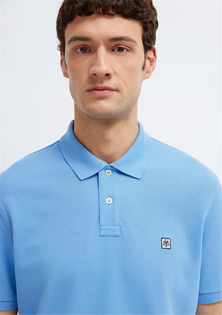 Mavı M0613473-70856 Blue Bonnet Erkek Regular Polo T-Shırt